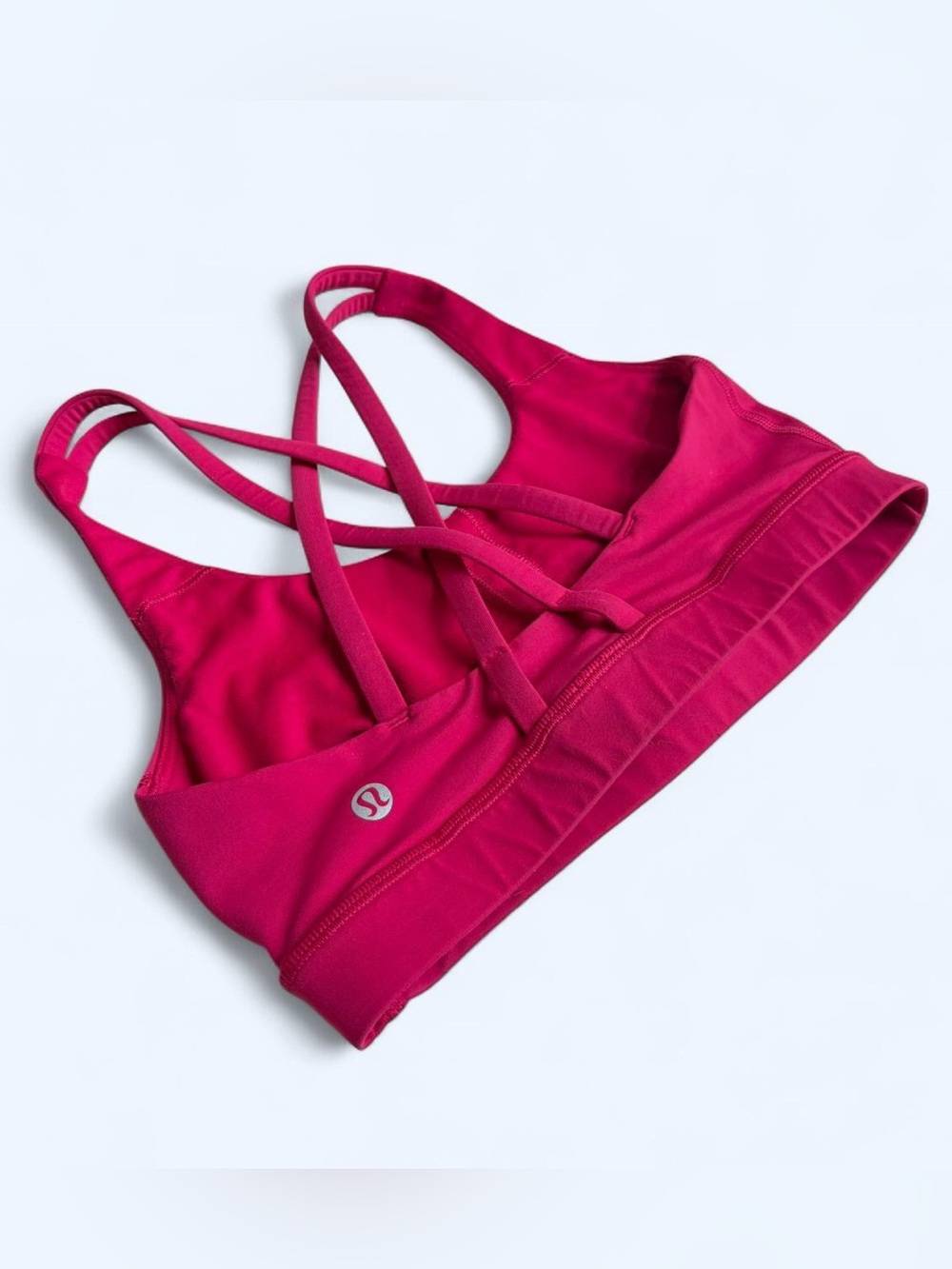 Lululemon Pink Energy Strappy Sports Bra Size 4